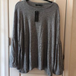 Bell sleeve sweater